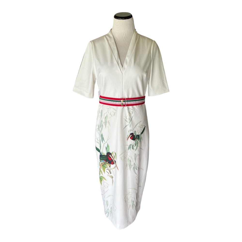 Ted Baker Molilo Tutti Frutti Dress- Ted Baker Size 2 (Size 6-8 in standard) - Picture 3 of 9